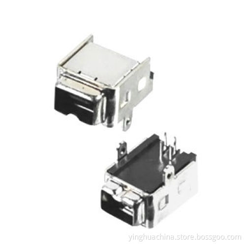 IEEE 1394 Connector, 4 Pins, Female R-A DIP Type 2 Legs, 1394-4F-01